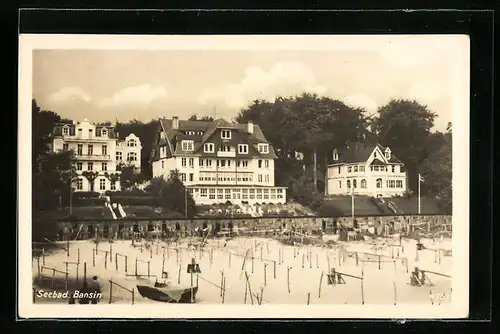 AK Bansin / Usedom, Strandpartie