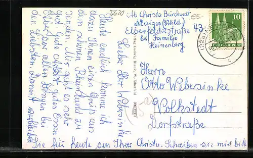 AK Neviges-Hardenberg, Gnadenkirche, Schloss Hardenberg, Bahnhof und Ortsansicht aus der Vogelschau