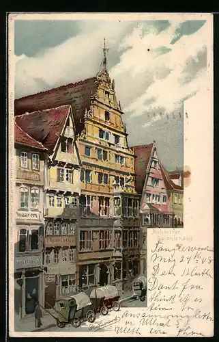 Lithographie Hannover, Leibnizhaus