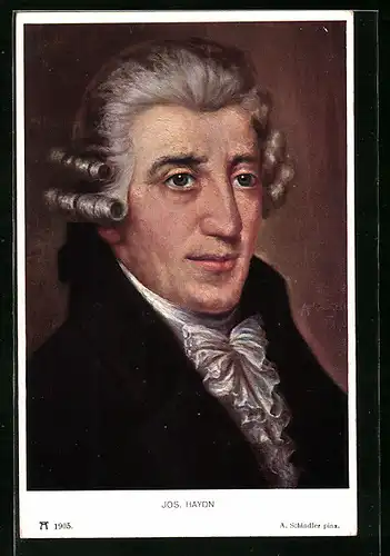 AK Portrait von Joswph Haydn, Komponist