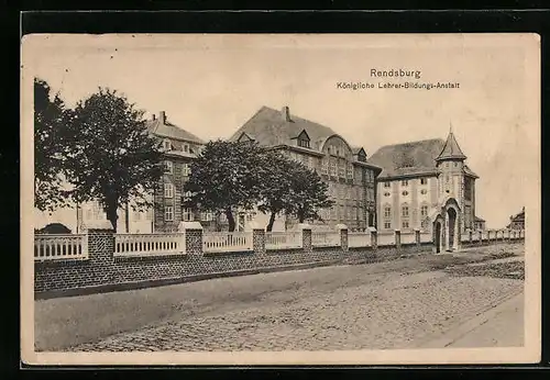 AK Rendsburg, Königliche Lehrer-Bildungs-Anstalt
