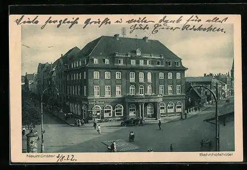 AK Neumünster, Bahnhofshotel