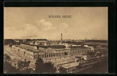 AK Köln, Kölner Messe, Ausstellungsgelände
