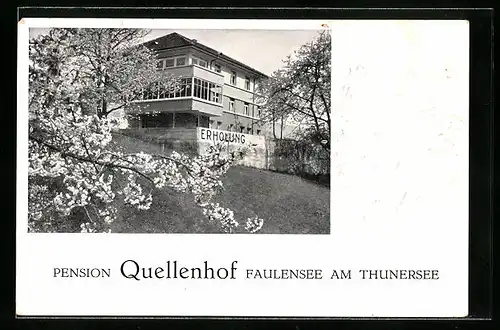 AK Faulensee am Thunersee, Pension Quellenhof