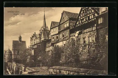 AK Kronach, Stadtgraben