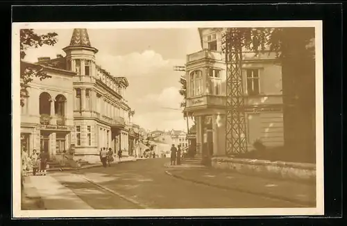 AK Heringsdorf / Usedom, Wilhelm-Pieck-Strasse