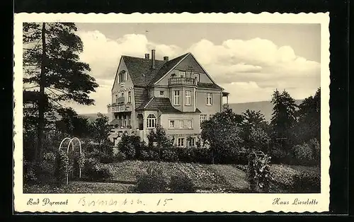 AK Bad Pyrmont, Haus Lieselotte