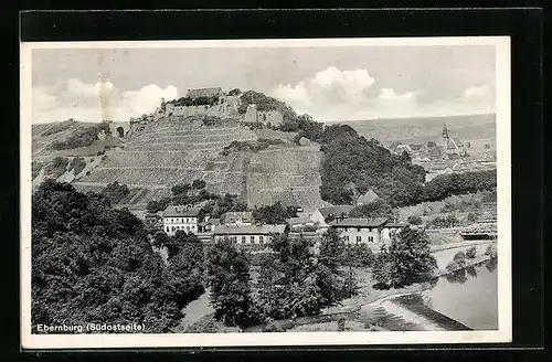 AK Ebernburg /Nahe, Blick von der Südostseite