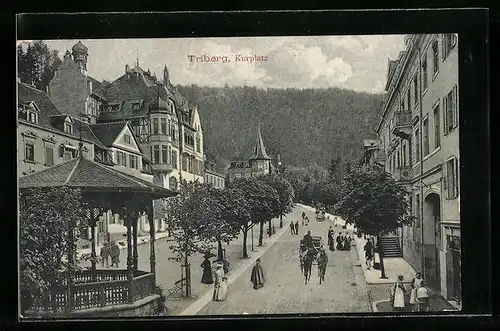 AK Triberg, Kurplatz