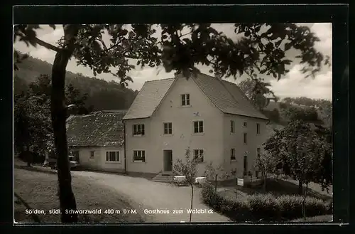 AK Sölden, Gasthaus zum Waldblick