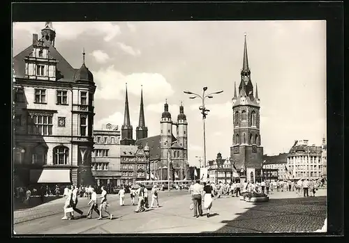 AK Halle (Saale), Marktplatz