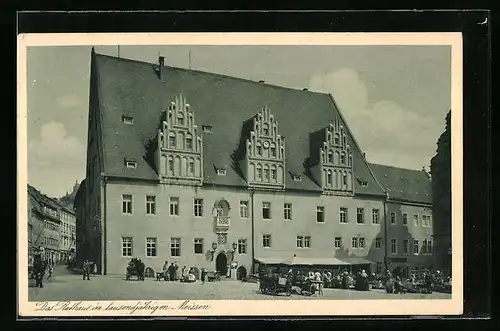 AK Meissen, Rathaus der 1000jährigen Stadt
