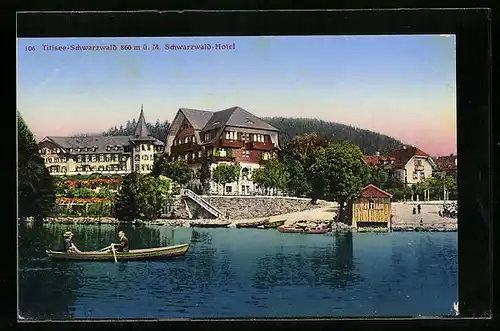 AK Titisee /Schwarzwald, Schwarzwald-Hotel