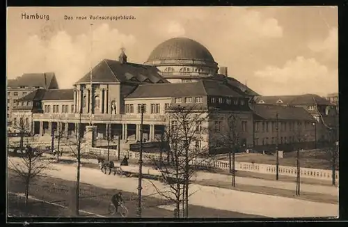 AK Hamburg-Rotherbaum, Das neue Vorlesungsgebäude