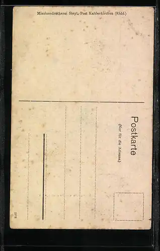 AK Steyl, Inneres der Oberkirche des Missionshauses