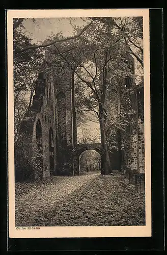 AK Eldena, Partie an der Ruine