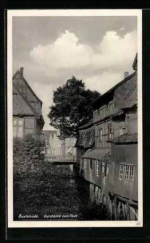 AK Buxtehude, Durchblick zum Fleet
