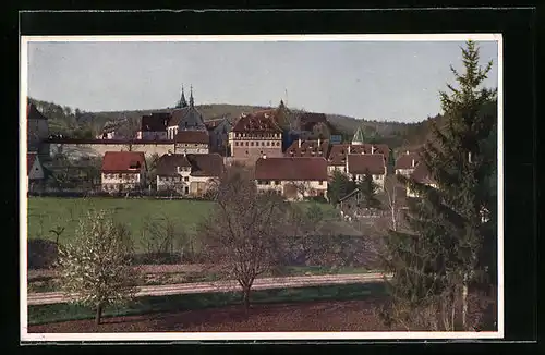 AK Bebenhausen, Totale von Süden aus gesehen