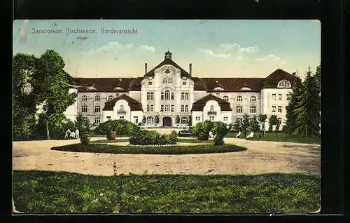 AK Kirchseeon, Sanatorium, Vorderansicht