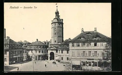AK Ansbach, Blick auf das Herrieder Tor