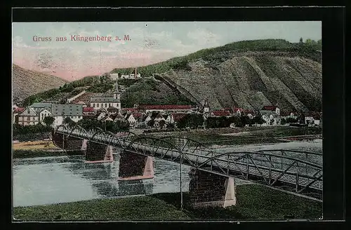 AK Klingenberg a. M., Gesamtansicht