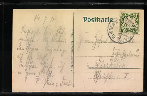 AK Klingenberg a. M., Gesamtansicht