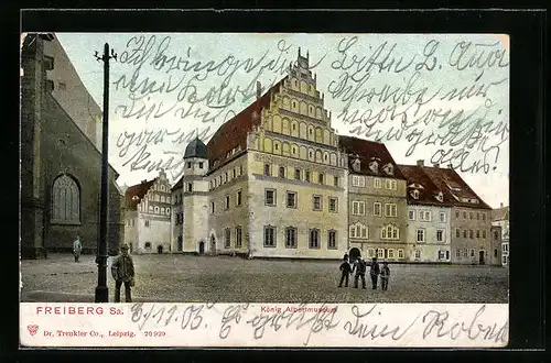 AK Freiberg i. Sa., König Albert-Museum