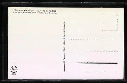 AK Jonsdorf, Blick auf Buchberg und Lausche