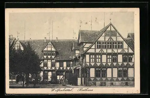 AK Wolfenbüttel, am Rathaus