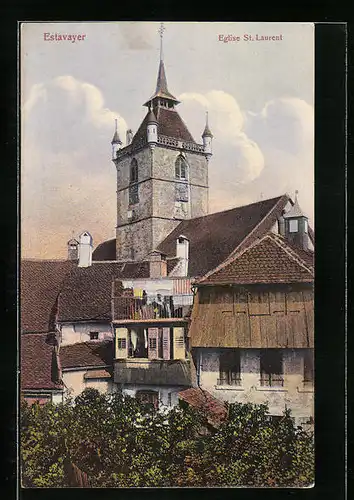 AK Estavayer, Eglise St. Laurent