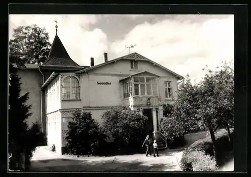 Foto-AK Sellin, Hotel Seeadler