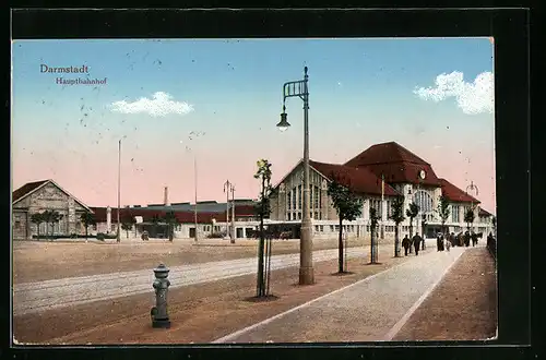 AK Darmstadt, Hauptbahnhof