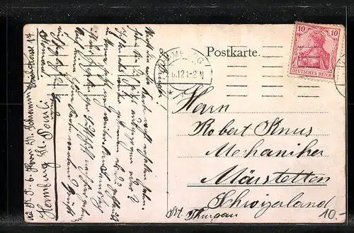 AK Hamburg-St.Georg, Hauptbahnhof mit Denkmal und Strassenbahn