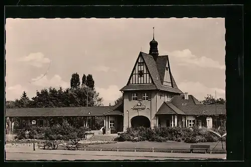 AK Bad Saarow-Pieskow, Bahnhof