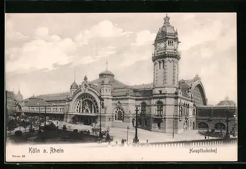 AK Köln a. Rhein, Hauptbahnhof