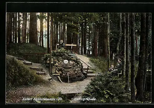 AK Klosterlausnitz i. Th., Heltzig-Quelle