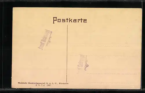 AK Hornberg / Schwarzwald, Totale vom Berg aus gesehen