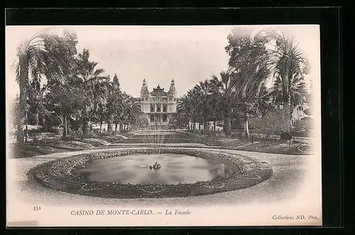 AK Monte-Carlo, le Casino, la Facade
