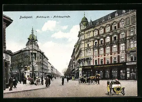 AK Budapest, Andrássy-út