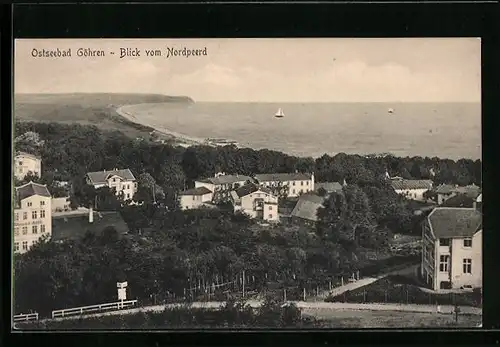 AK Göhren / Ostseebad, Blick vom Nordpeerd