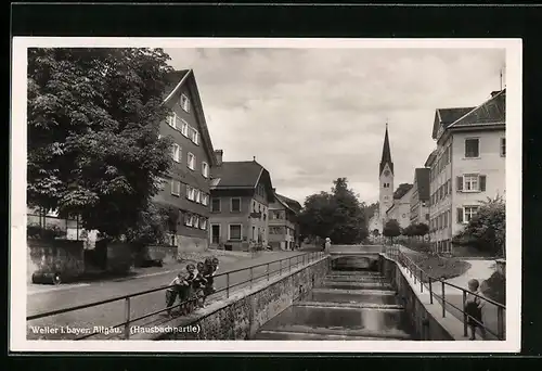 AK Weiler i. bayer. Allgäu, Hausbachpartie