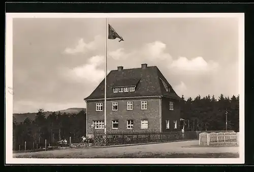 AK Schmiedefeld / Rennsteig, Jugendherberge, Eigenheim des Gaues