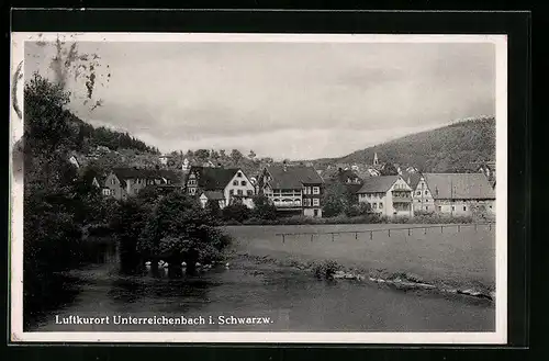 AK Unterreichenbach / Schwarzwald, Gesamtansicht