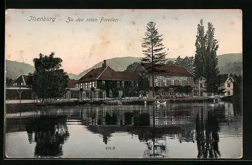 AK Ilsenburg, Gasthaus Zu den roten Forellen