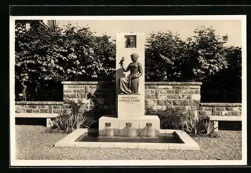 AK Beckenried, Isabella Kaiser-Denkmal