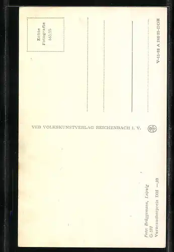 AK Musiker Fred Frohberg lächelt, Autograph