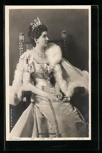 AK Portrait der Königin Helene von Italien