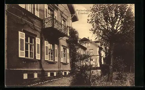 AK Obersasbach, Marienheim, Erlenbad