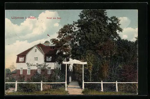 AK Lütjensee /Holst., Hotel am See