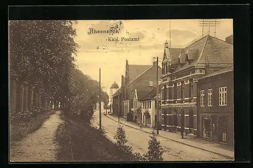AK Ahrensbök, Kaiserliches Postamt